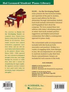 Hanon For The Developing Pianist 