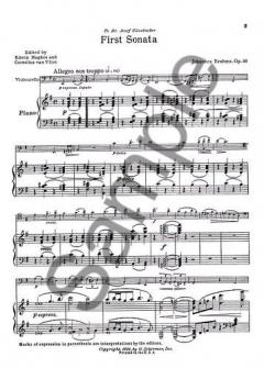 Sonata For Cello And Piano No. 1 In E Minor Op. 38 von Johannes Brahms im Alle Noten Shop kaufen