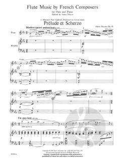 Flute Music by French Composers von Louis Moyse für Flöte und Klavier im Alle Noten Shop kaufen