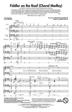 Fiddler On The Roof (Jerry Bock) 