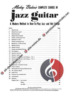 Complete Course In Jazz Guitar Book 2 von Mickey Baker 