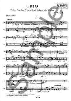 Trio Op. 15 von Per Nørgård 