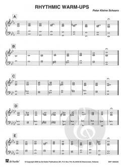 Rhythmic Warm-ups von Peter Kleine Schaars 