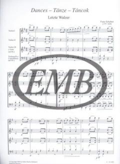 Tänze für Jugend-Streichorchester von Franz Schubert im Alle Noten Shop kaufen