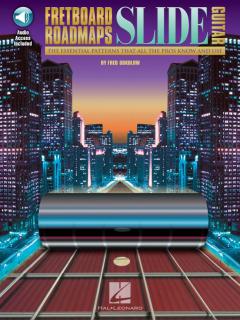 Fretboard Roadmaps: Slide Guitar von Fred Sokolow 