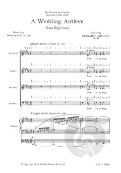 A Wedding Anthem op. 46 (Benjamin Britten) 