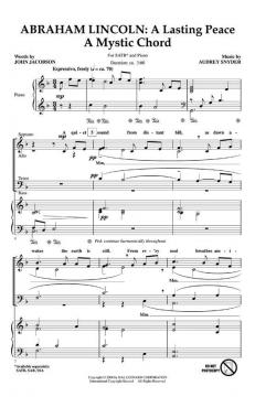 Abraham Lincoln: A Lasting Peace von Audrey Snyder (Download) 