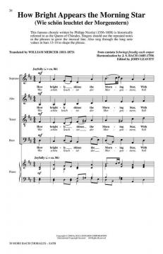 30 More Bach Chorales (J.S. Bach) 