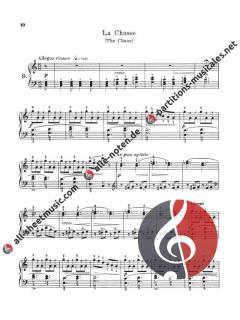 25 Easy and Progressive Studies Op.100 von Friedrich Burgmüller 