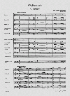 Wallenstein von Josef Gabriel Rheinberger (Download) 