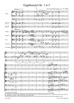 Orgelkonzerte von Josef Gabriel Rheinberger (Download) 