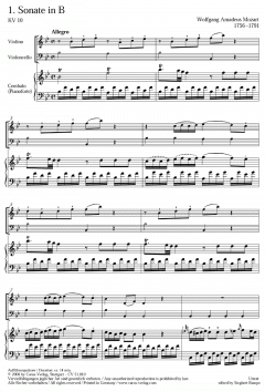 Mozart: Triosonaten KV 10-15 (W.A. Mozart) 