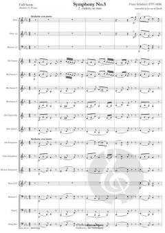 Symphony Nr. 5 B-flat major von Franz Schubert (Download) 