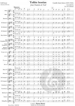 Tollite hostias from Oratorio de NoÙl von Camille Saint-Saëns (Download) 