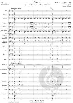 Gloria from The Coronation Mass (W.A. Mozart) 