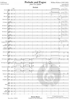 Prelude And Fugue from The Spitfire von Sir William Turner Walton (Download) 