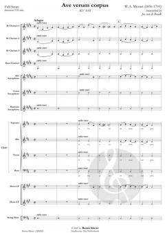 Ave verum corpus KV 618 von Wolfgang Amadeus Mozart (Download) 