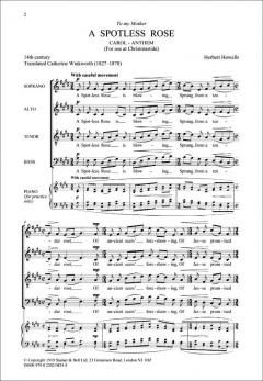 A Spotless Rose (Herbert Howells) 