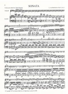 Sonata In A, Op. 12, No. 2 With Piano von Ludwig van Beethoven 