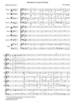 Benedicta Sit Sancta Trinitas (Peter Philips) 