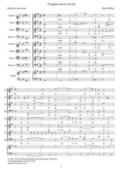 O Quam Suavis Est [Ii] (Peter Philips) 