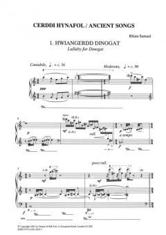 Cerddi Hynafol/Ancient Songs von Rhian Samuel 