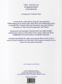The Novello Barbershop Songbook 