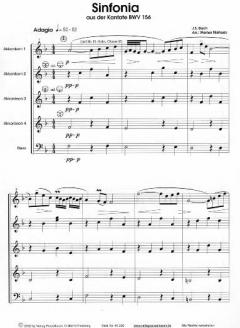 Sinfonia von Johann Sebastian Bach 