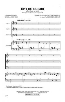 Bist du bei mir (J.S. Bach) 