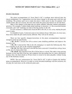 Jesus Paid It All (TTBB) (Robert Sterling) 