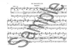 Bagatelles Diverses for Piano von Brian Chapple 