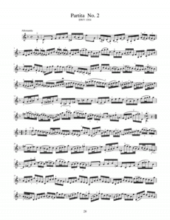 3 Sonaten und 3 Partiten für Violine solo von Johann Sebastian Bach im Alle Noten Shop kaufen