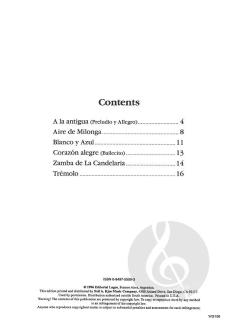 Music For Guitar von Eduardo Falu 