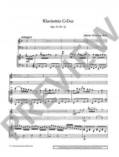 Zwei Klaviertrios op. 15 (Johann Christian Bach) 