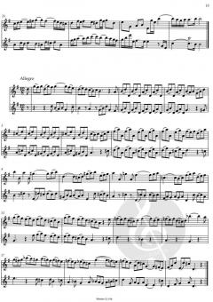 6 Duette/Sonaten op. 2 von Georg Philipp Telemann für 2 Querflöten oder 2 Geigen TWV 40:101-106 (Sonates sans Basse, 1727) im Alle Noten Shop kaufen