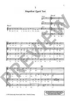 Drei Magnificat von Sebastian Aguilera de Heredia 