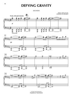 Piano Duet Play-Along Vol. 20: Wicked von Stephen L. Schwartz 