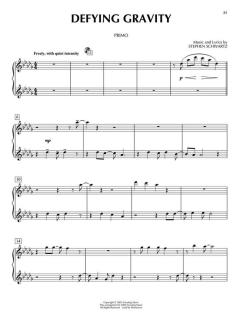 Piano Duet Play-Along Vol. 20: Wicked von Stephen L. Schwartz 