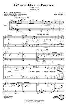 I Once Had A Dream von John Jacobson (Download) 