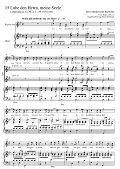 Chorbuch Mendelssohn (Felix Mendelssohn Bartholdy) 