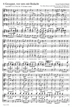 Chorbuch Händel (Georg Friedrich Händel) 