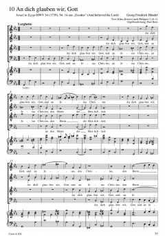 Chorbuch Händel (Georg Friedrich Händel) 