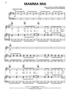 Mamma Mia! Piano Play-Along Vol. 73 von ABBA 
