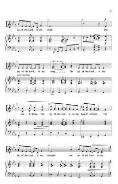 The Joy Of The Lord Is My Song von Glenn Wonacott (Download) 