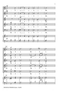 The Royal Wedding (Kyrie) von George Fenton (Download) 
