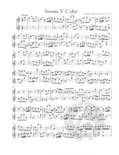 6 Sonaten im Kanon op. 5 (Georg Philipp Telemann) 