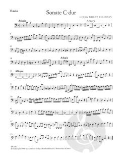 2 Sonaten in C-dur, d-moll (Georg Philipp Telemann) 
