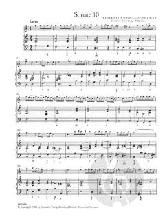 12 Sonaten op. 2 Band 4 (Benedetto Marcello) 