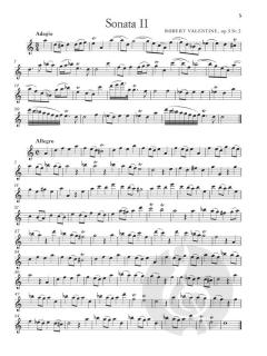 6 Sonaten op. 5 Heft 1 (Robert Valentine) 