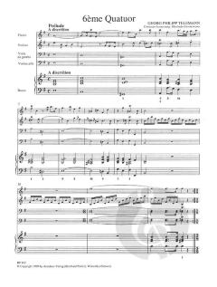 12. Pariser Quartett in e-moll (Georg Philipp Telemann) 